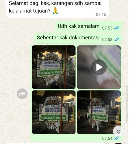 Pengiriman Papan Bunga Selamat Watuduwur Bruno