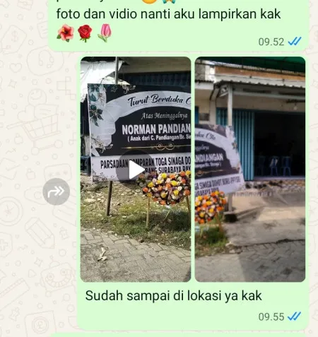 Pengiriman Karangan Bunga Watuduwur Bruno