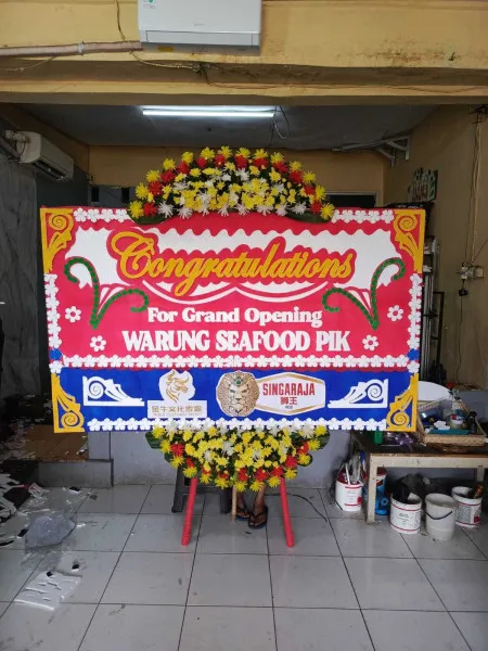 Papan Bunga Ucapan Selamat Watuduwur Bruno
