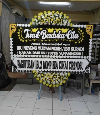 Papan Bunga di Watuduwur Bruno